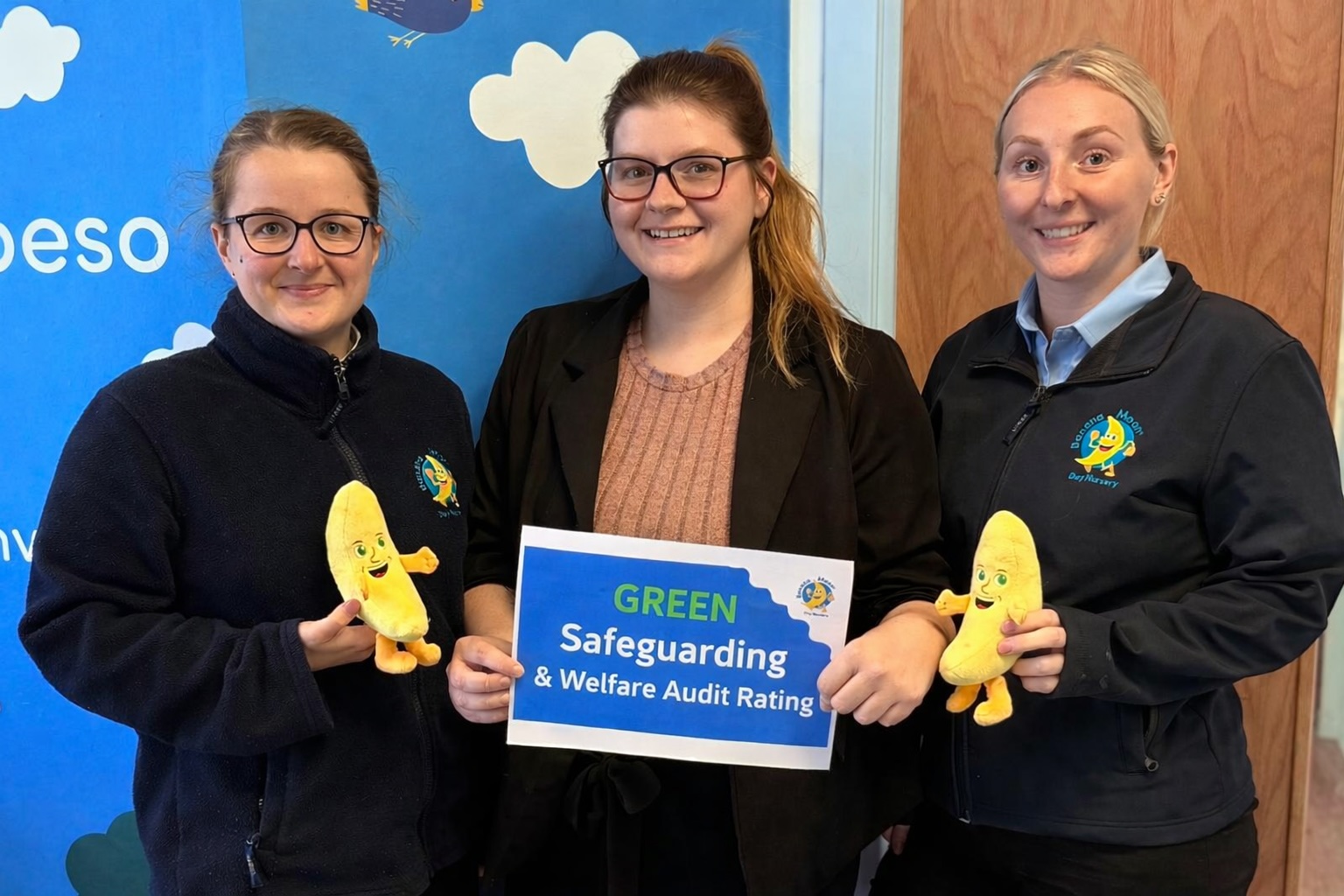 Banana Moon Dyce Achieves 100% in Safeguarding & Welfare Audit